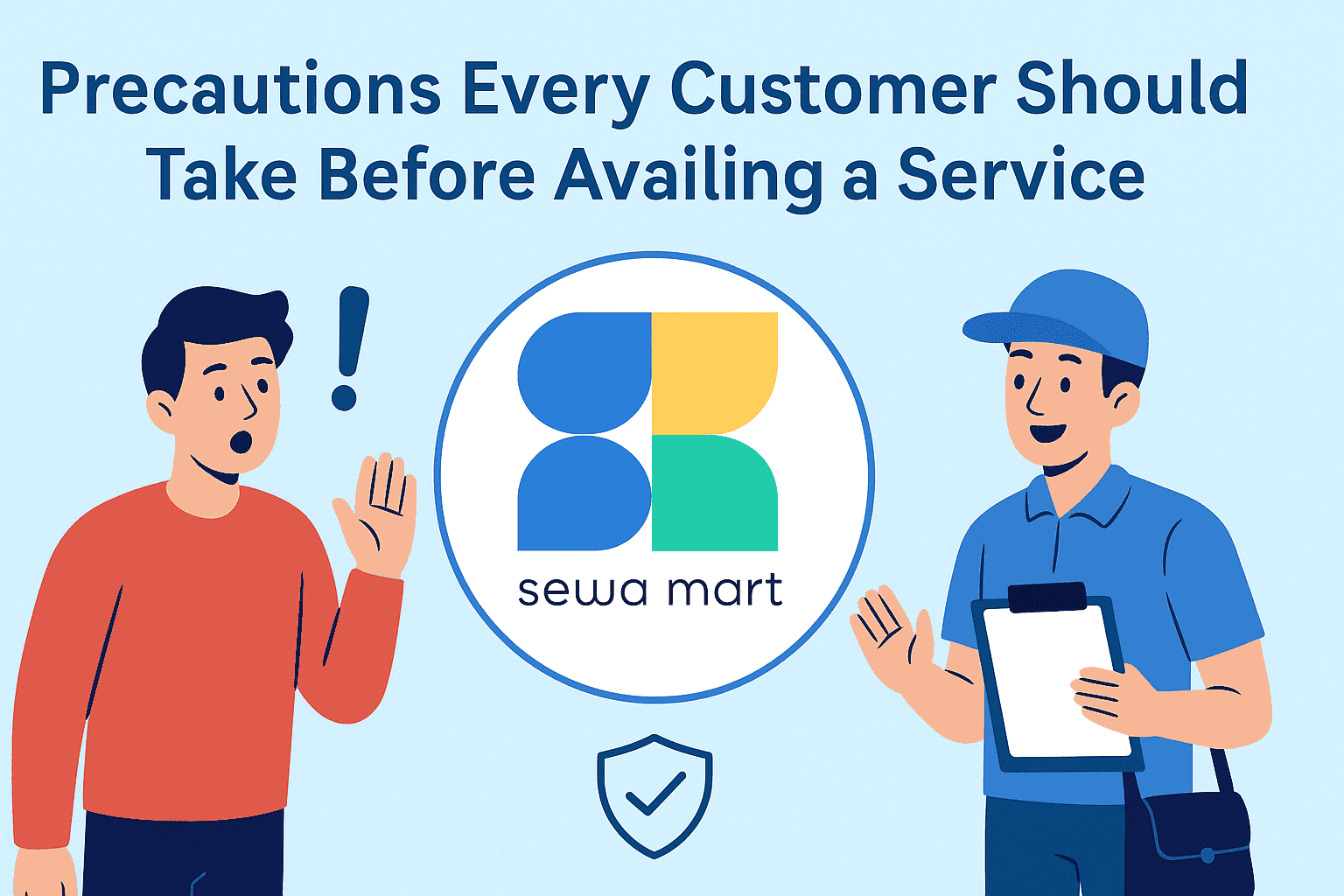 Precautions Every Customer Should Take Before Availing a Service Sewa Mart